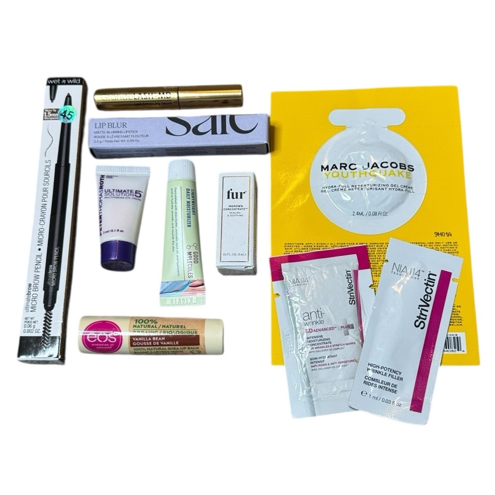 Luxury Beauty Bundle Lot of 10 Marc Jacobs Grande Fur StriVectin & More NWT